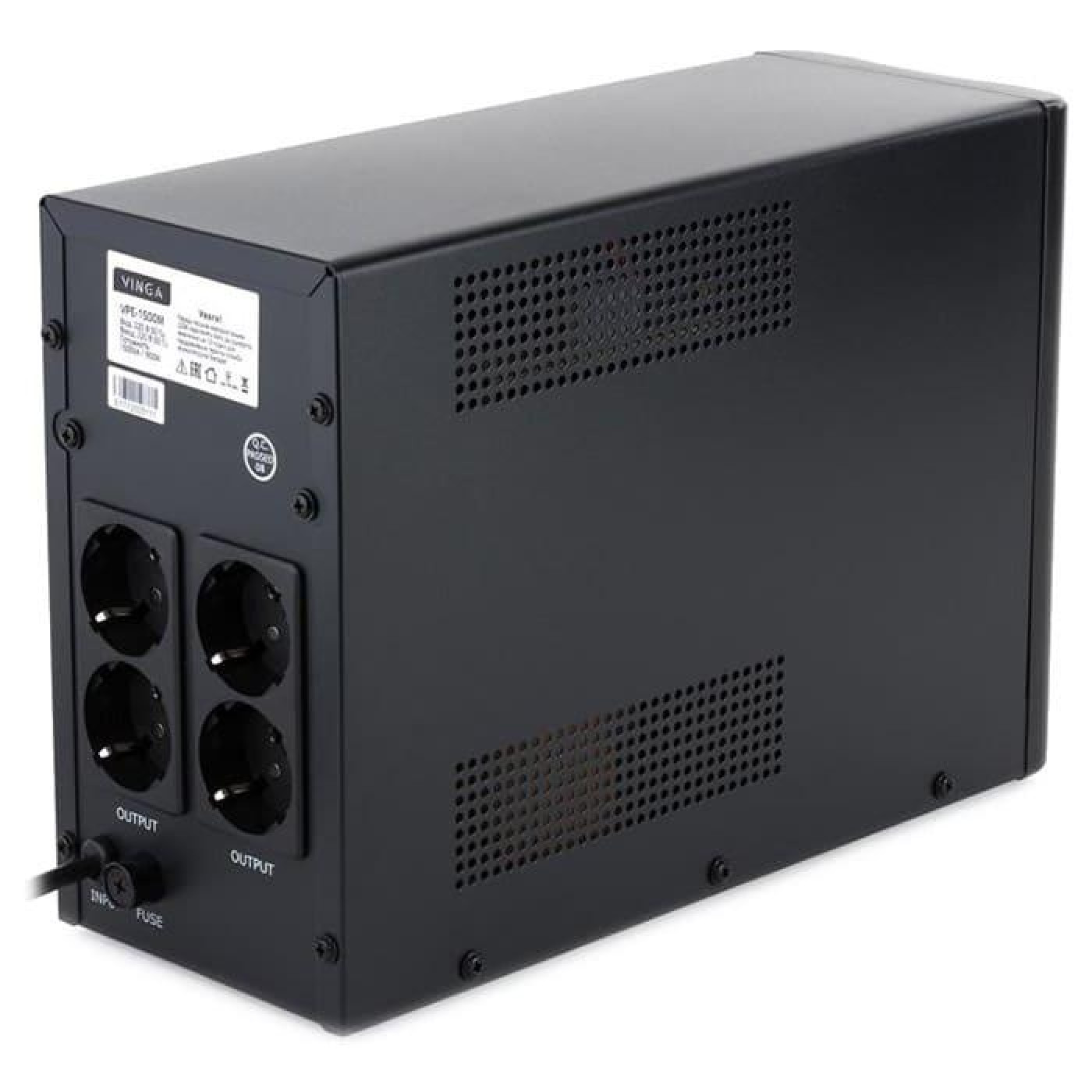 Источник бесперебойного питания Vinga 1500 ВА / 900 Вт / 8 А*ч (VPE-1500M)