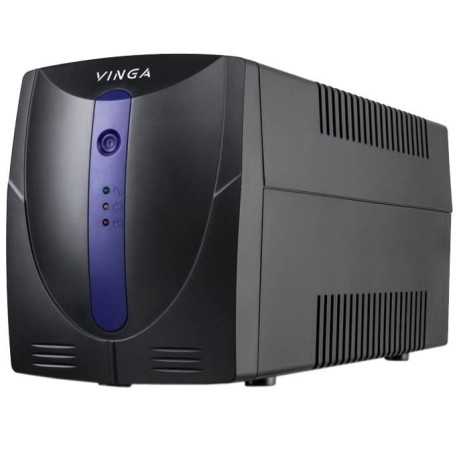 Источник бесперебойного питания Vinga 800 ВА / 480 Вт / 8 А*ч (VPE-800PU)