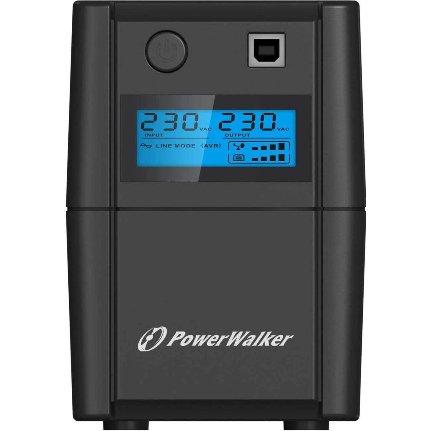 Джерело безперебійного живлення PowerWalker 850 ВА / 480 Вт / 9 А*ч (10120096)