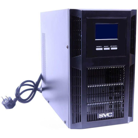 Источник бесперебойного питания SVC 3000 ВА / 3000 Вт / 9 А*ч (PT-3KSB-LCD)