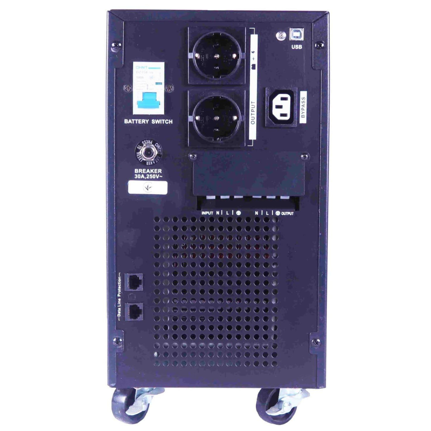 Джерело безперебійного живлення SVC 5000 ВА / 4000 Вт / 17 А*ч (SL-5KS-LCD)