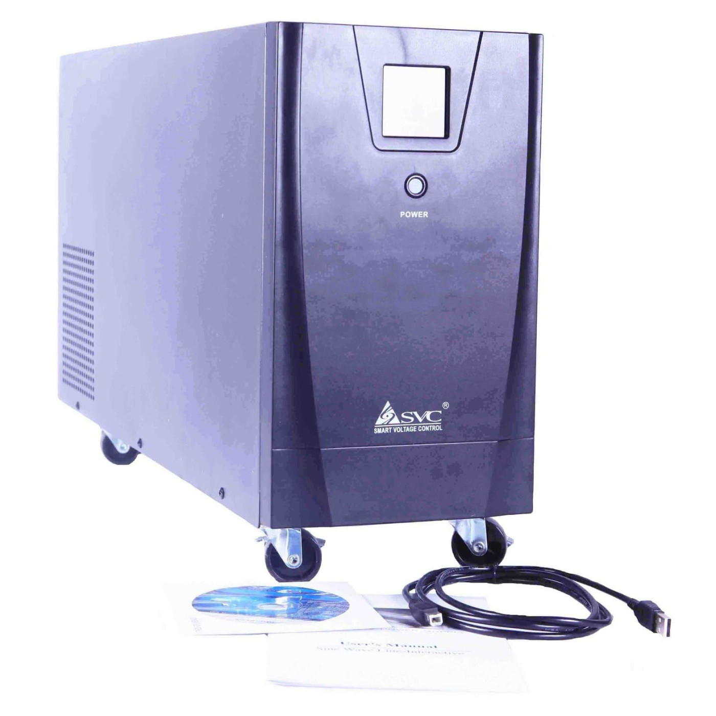 Джерело безперебійного живлення SVC 5000 ВА / 4000 Вт / 17 А*ч (SL-5KS-LCD)