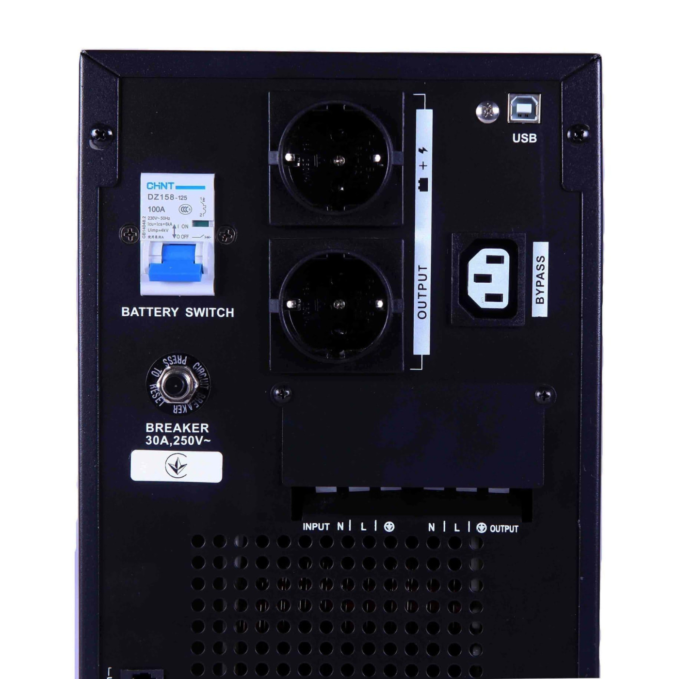 Джерело безперебійного живлення SVC 5000 ВА / 4000 Вт / 17 А*ч (SL-5KS-LCD)