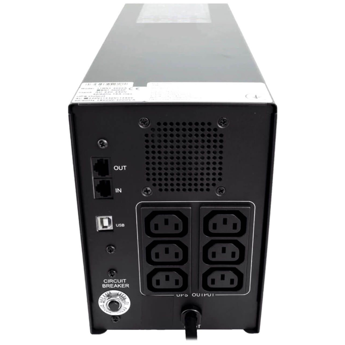 Источник бесперебойного питания Powercom 3000 ВА / 1800 Вт / 9 А*ч (BNT-3000 AP)