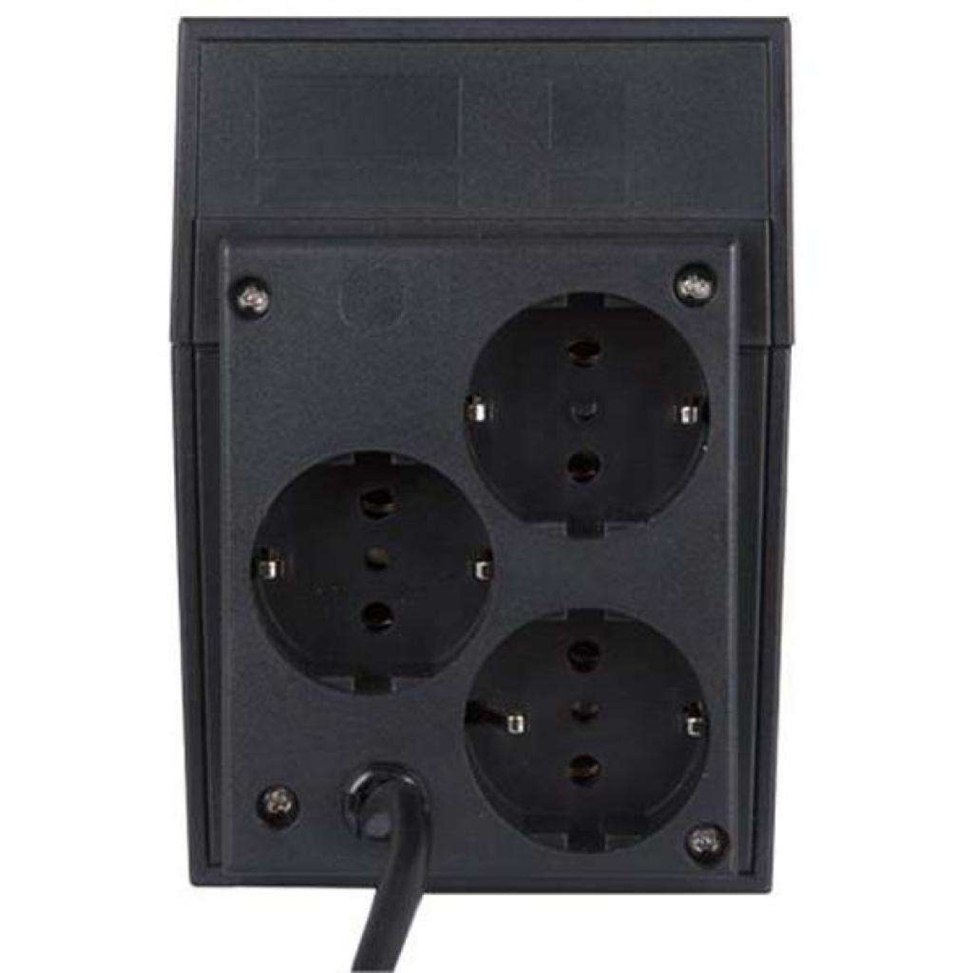 Источник бесперебойного питания Powercom 1000 ВА / 600 Вт / 9 А*ч (RPT-1000A (SCHUKO))