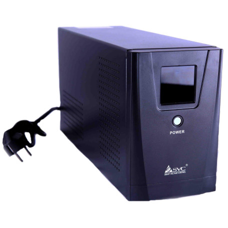 Источник бесперебойного питания SVC 1500 ВА / 1200 Вт / 9 А*ч (SL-1.5KS-LCD)