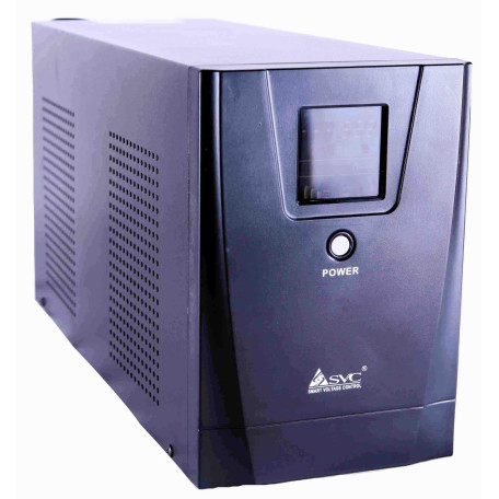 Источник бесперебойного питания SVC 2000 ВА / 1600 Вт / 9 А*ч (SL-2KS-LCD)
