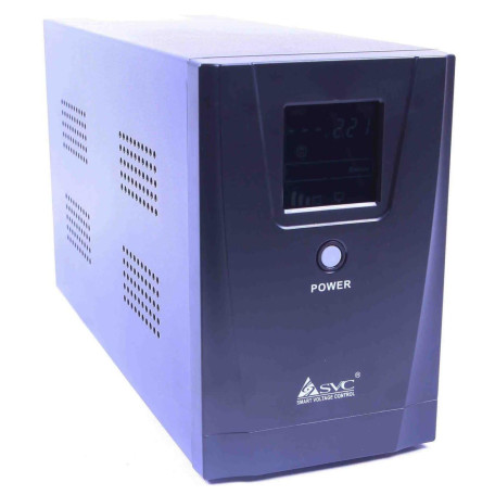 Источник бесперебойного питания SVC 2000 ВА / 1200 Вт / 9 А*ч (VP-2000-LCD)