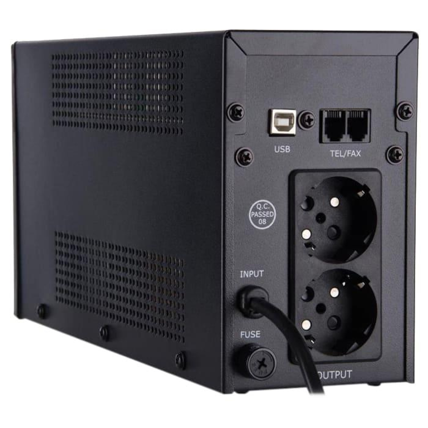 Джерело безперебійного живлення Vinga 600 ВА / 360 Вт / 7 А*ч (VPE-600MU)
