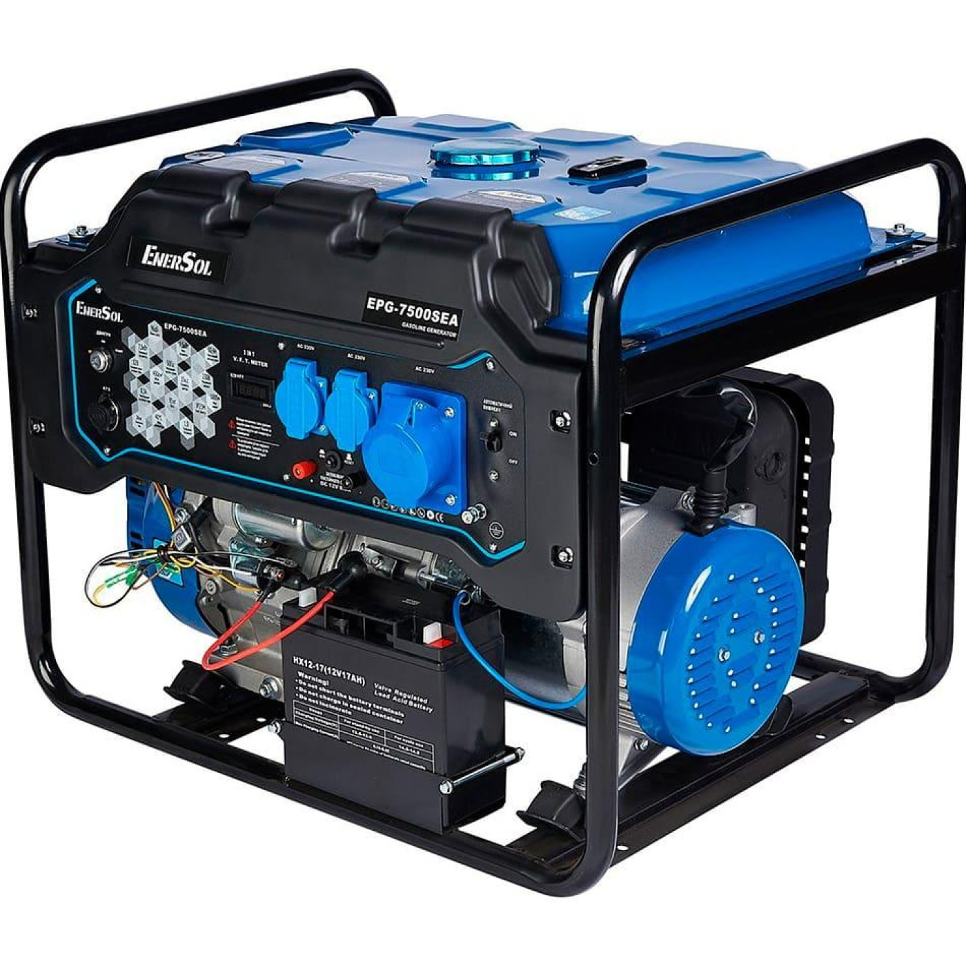 Генератор Синхронный Enersol EPG-7500SEA 7,5kW / 7000 Вт / Бензин (EPG-7500SEA)