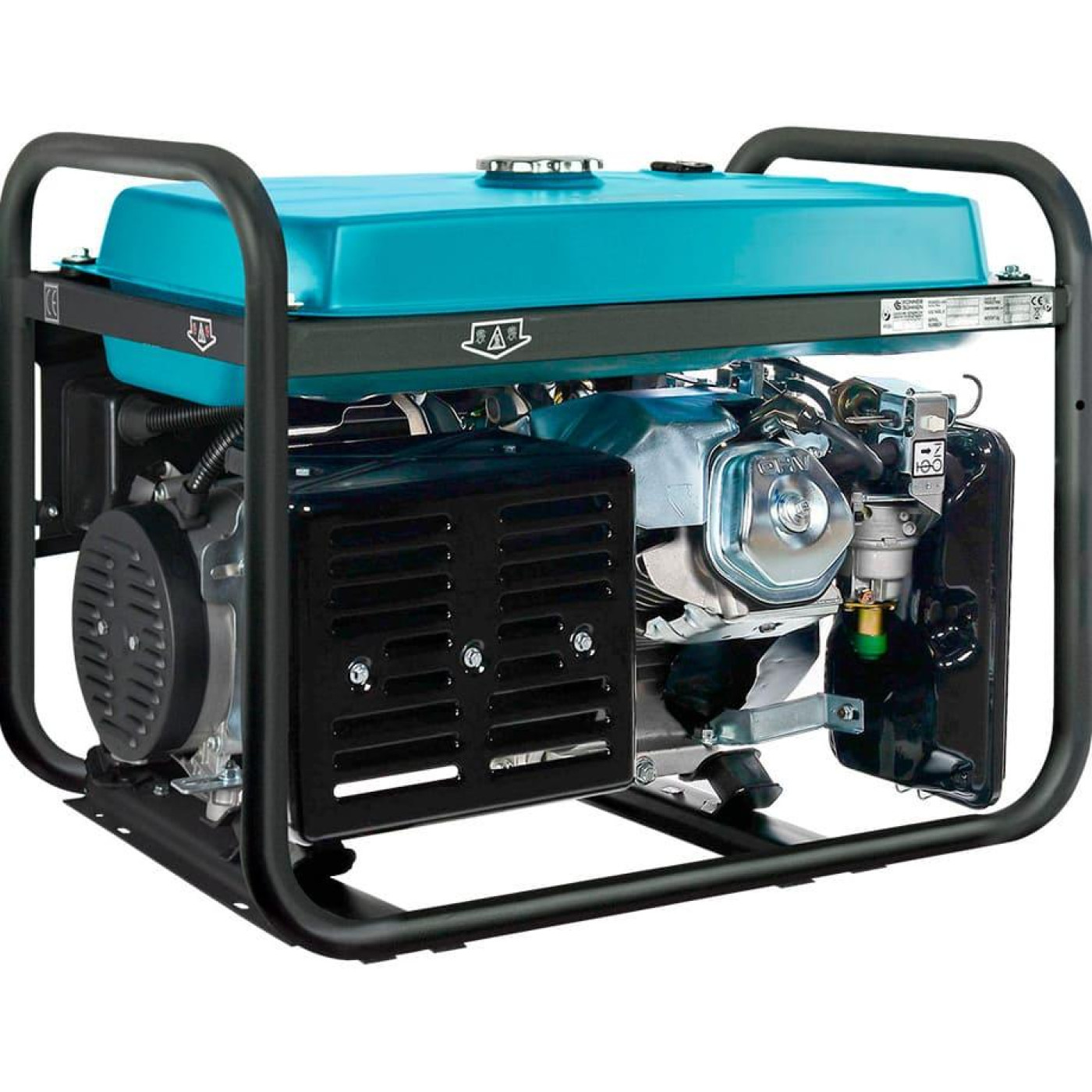 Генератор Синхронний Konner&Sohnen KS 10000E, 230В, 8кВт, електростартер, 85.5кг / 7500 Вт / Бензин (KS10000E)