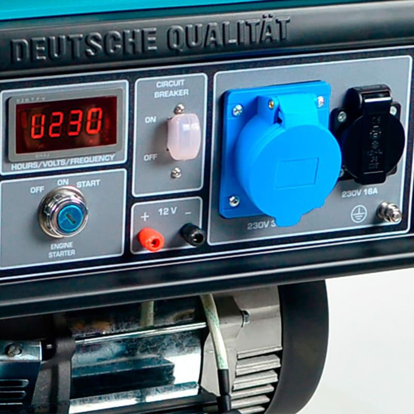 Генератор Синхронний Konner&Sohnen KS 10000E, 230В, 8кВт, електростартер, 85.5кг / 7500 Вт / Бензин (KS10000E)