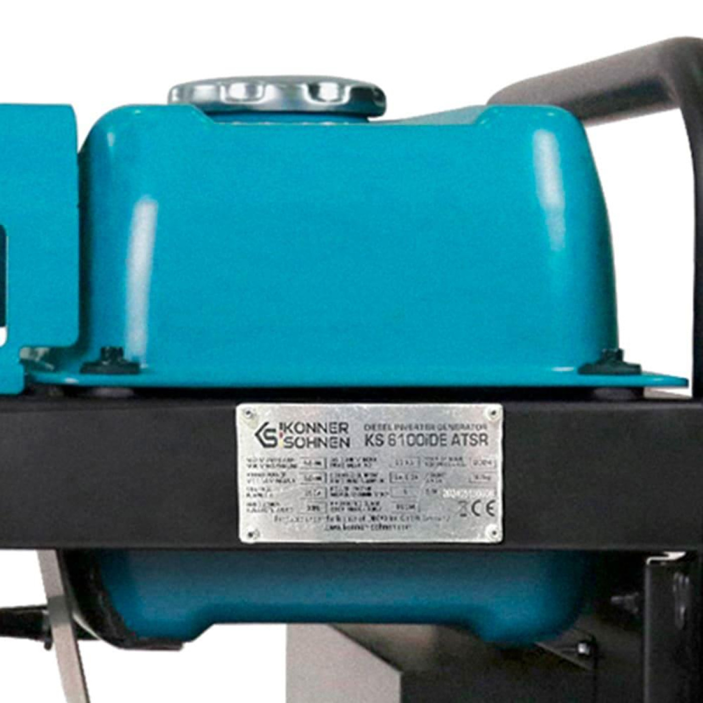 Генератор Инверторный Konner&Sohnen KS 6100iDE ATSR, 230В, 5.5кВт, АВР(ATS), електростартер, 98кг / 5000 Вт / Дизель (KS6100IDEATSR)