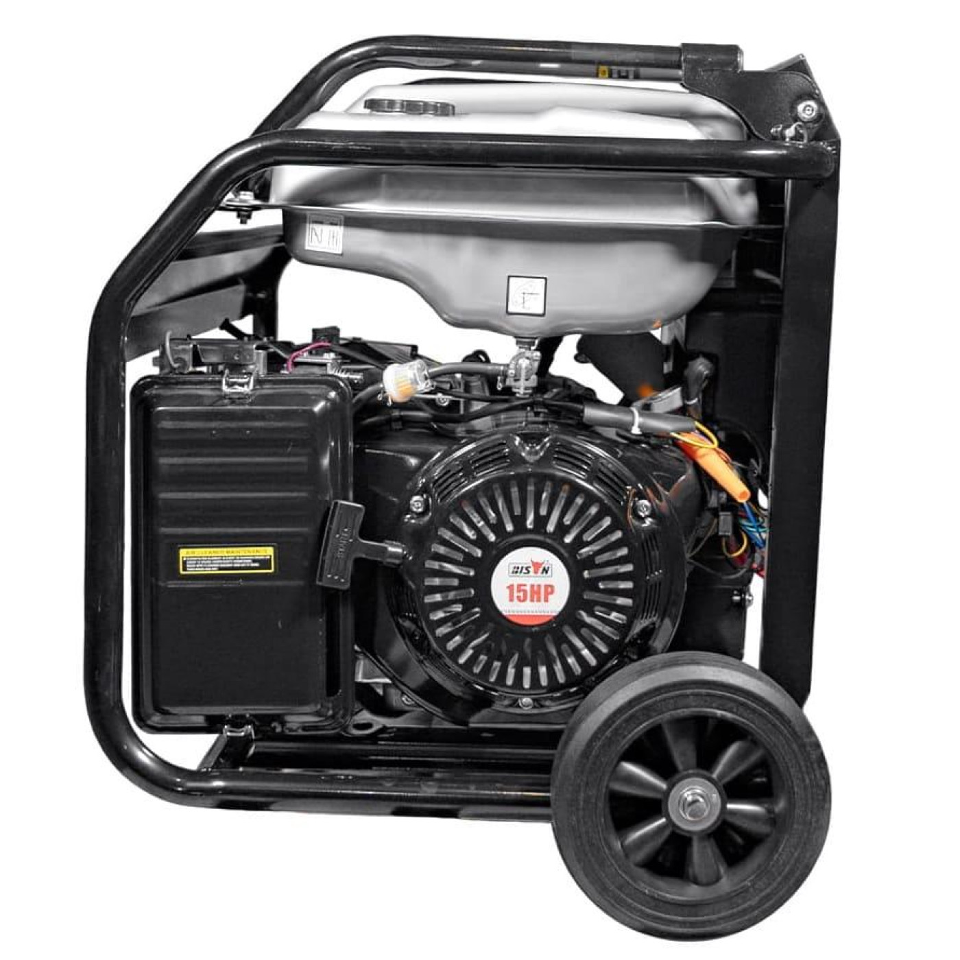 Генератор Синхронный Bison 6 кВт BS8500-3 / 6000 Вт / Бензин (41-00408)