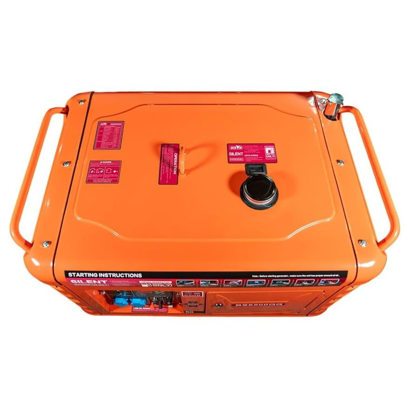 Генератор Синхронный Bison 4.2 кВт BS8500QQ / 4200 Вт / Дизель (41-00410)