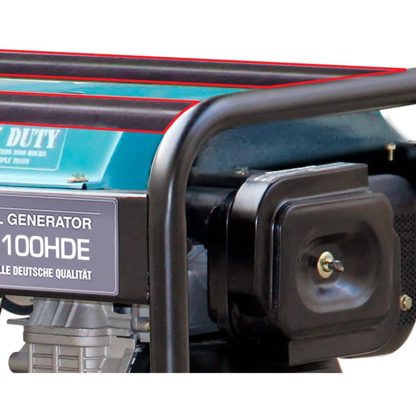 Генератор Синхронний Konner&Sohnen KS 6100HDE, 5.5KW, дизель, 230V / 5000 Вт / Дизель (KS6100HDE)