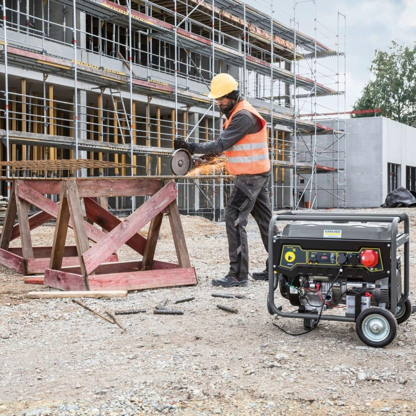 Генератор Синхронный Karcher PGG / 2800 Вт / Бензин (1.042-207.0)
