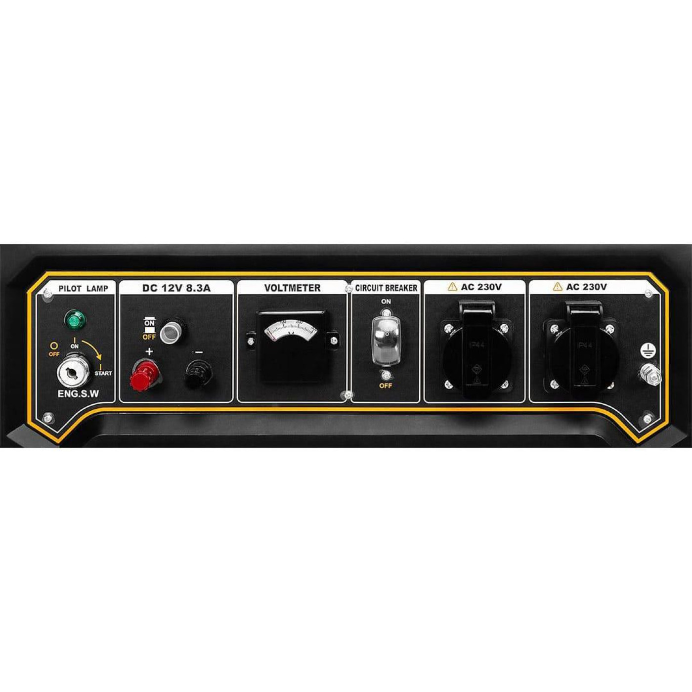 Генератор Neo Tools 230V, 1 фаза, 2.8/3kW, електростарт, AVR (04-730)