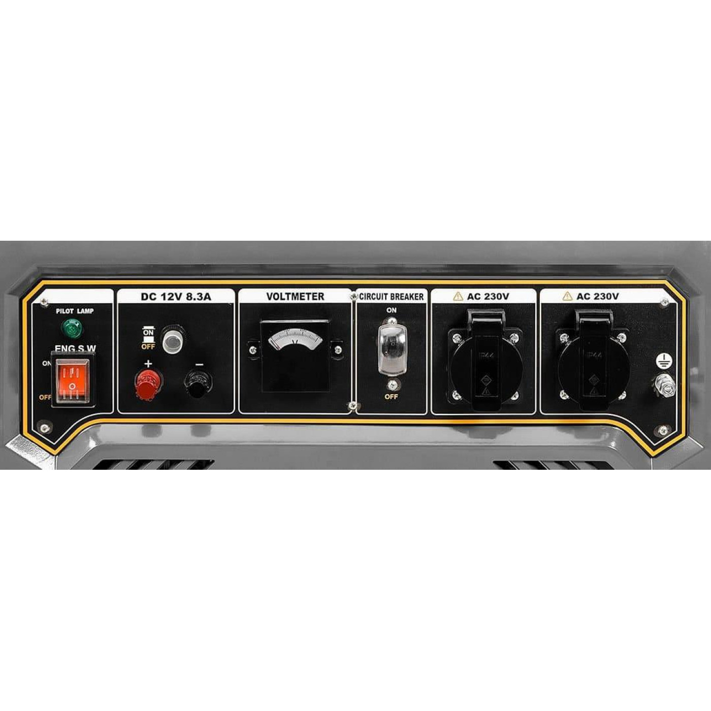 Генератор Синхронный GRAPHITE 40кг 2200 Вт / 2000 Вт / Бензин (58G904)