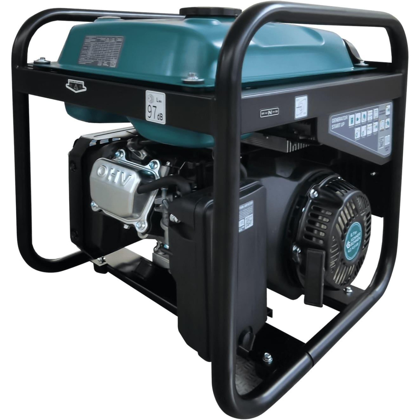 Генератор Инверторный Konner&Sohnen KS 4500i, 230В, 4.5кВт, ручний стартер, 33кг / 3800 Вт / Бензин (KS4500I)