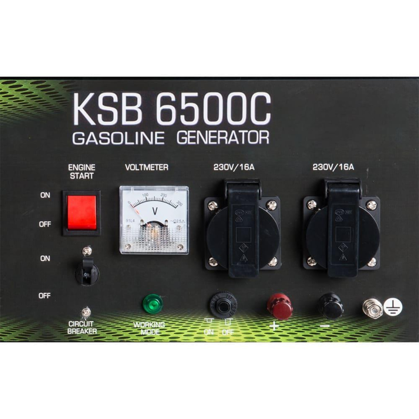 Генератор Синхронный Konner&Sohnen Basic KSB 6500C 66.6кг / 5000 Вт / Бензин (KSB6500C)