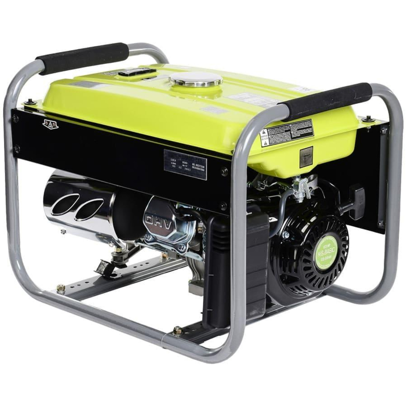 Генератор Синхронный Konner&Sohnen Basic KSB 2800C, 230В, 2.8кВт, ручний запуск, 36.6кг / 2500 Вт / Бензин (KSB2800C)