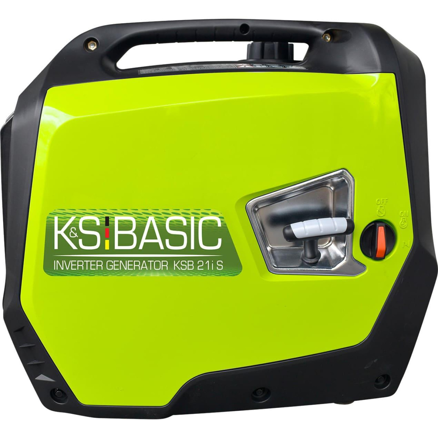 Генератор Инверторный Konner&Sohnen KSB 21i S, 230В, 2.0кВт, ручний запуск, 21кг / 1800 Вт / Бензин (KSB21IS)