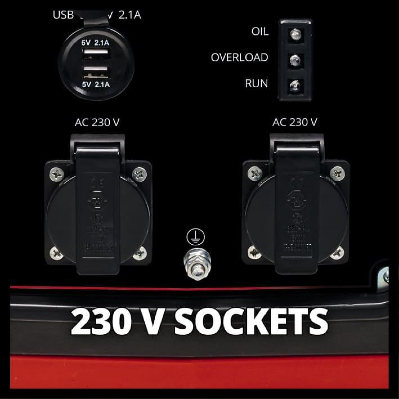 Генератор Инверторный Einhell TC-IG 2000 21.6кг / 1800 Вт / Бензин (4152590)