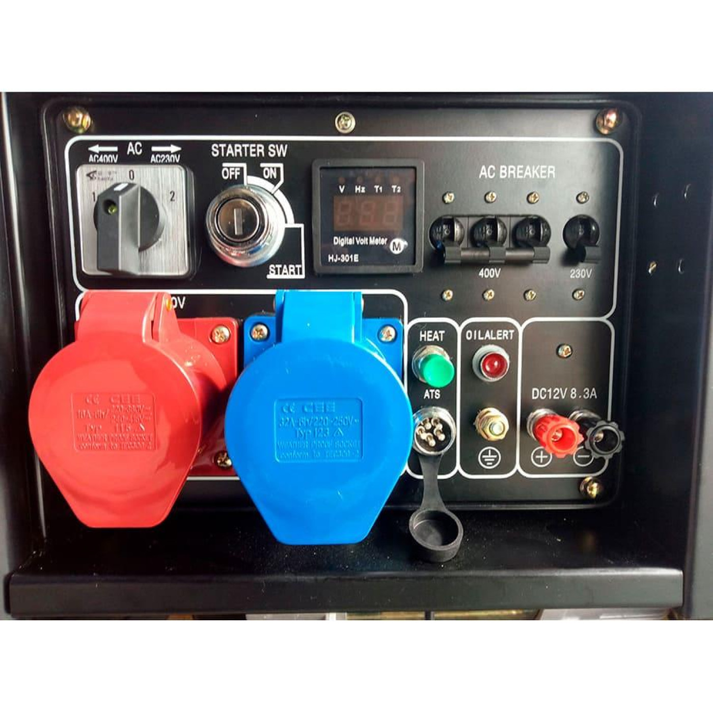 Генератор Синхронный Konner&Sohnen KS 9100HDE-1/3 122кг / 7000 Вт / Дизель (KS9100HDE-1/3ATSR)