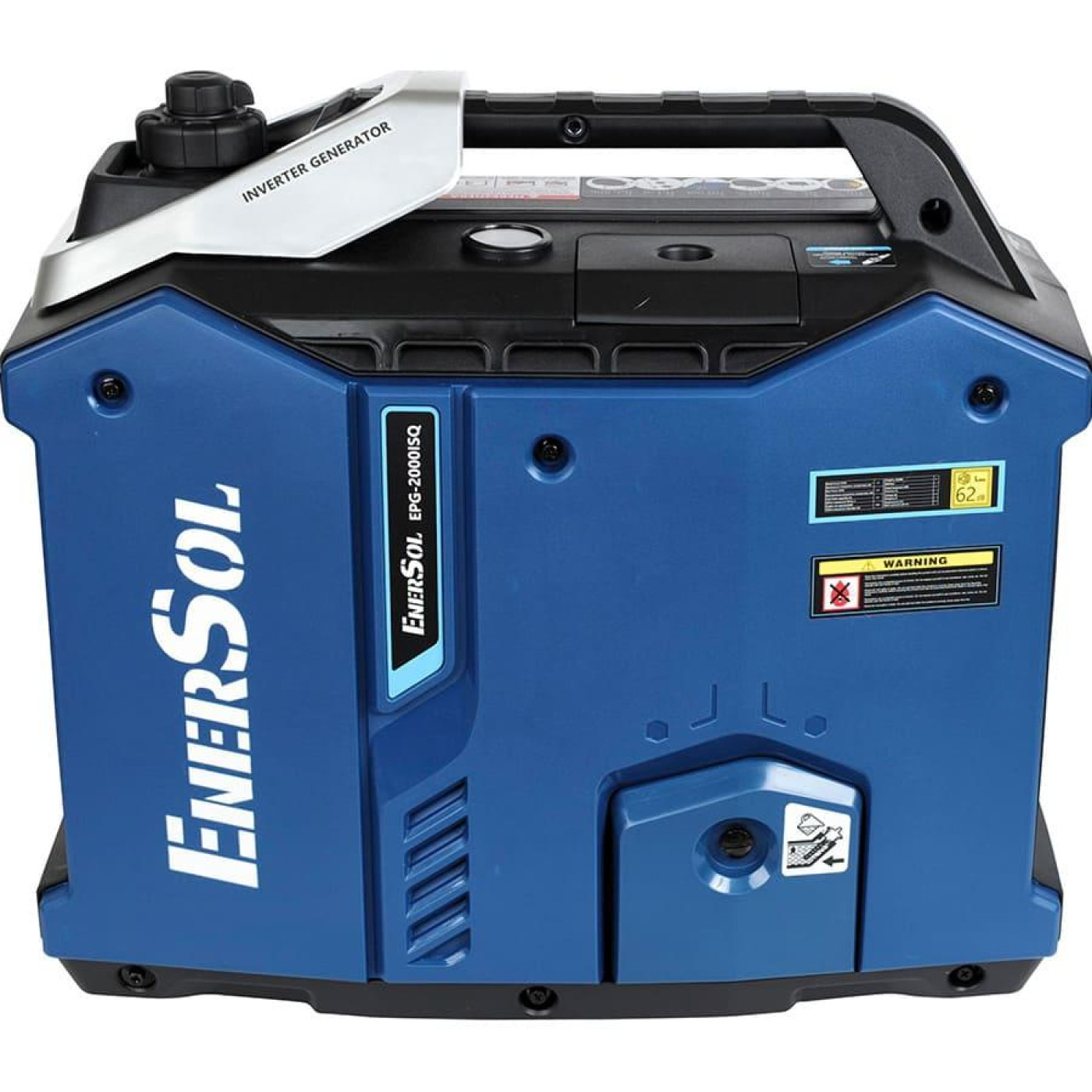 Генератор Инверторный Enersol EPG-2000ISQ 230В 1.8/2кВт ручний стартер 22кг / 1800 Вт / Бензин (EPG-2000ISQ)