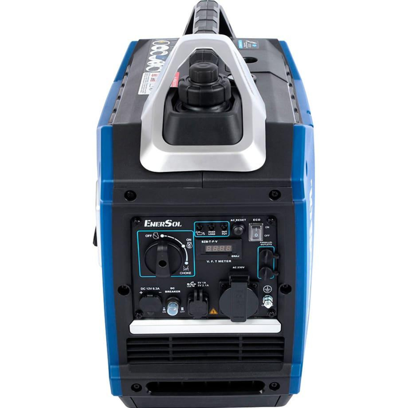 Генератор Инверторный Enersol EPG-2000ISQ 230В 1.8/2кВт ручний стартер 22кг / 1800 Вт / Бензин (EPG-2000ISQ)