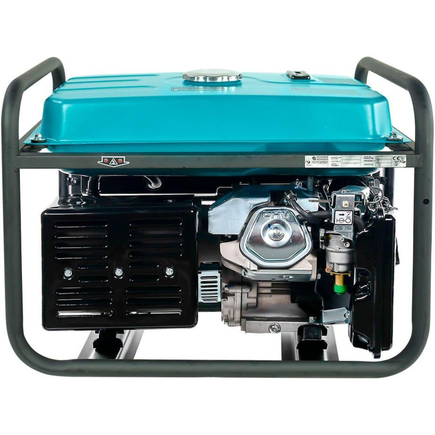 Генератор Синхронный Konner&Sohnen KS 7000E, 230В, 5.5кВт, електростартер, 76.2кг / 5000 Вт / Бензин (KS7000E)