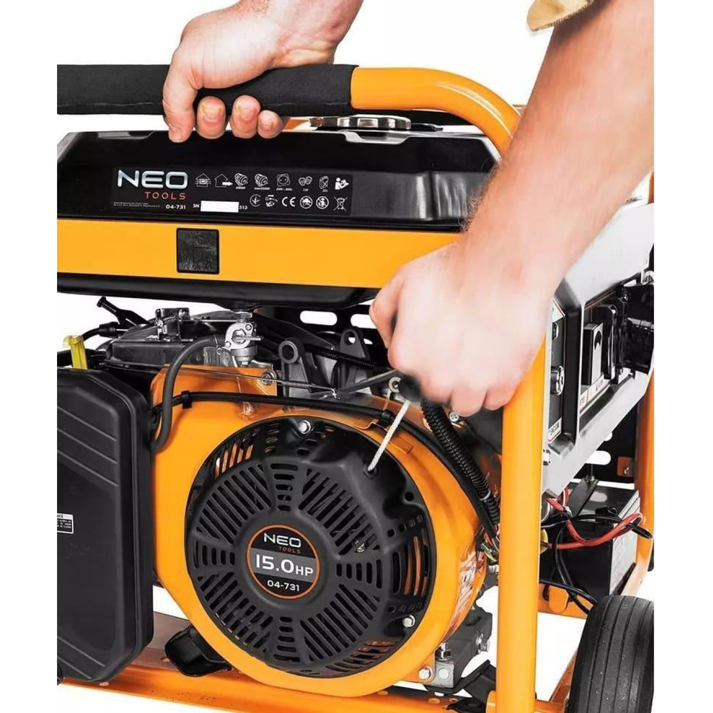 Генератор Синхронний Neo Tools / 2800 Вт / Бензин (04-731)