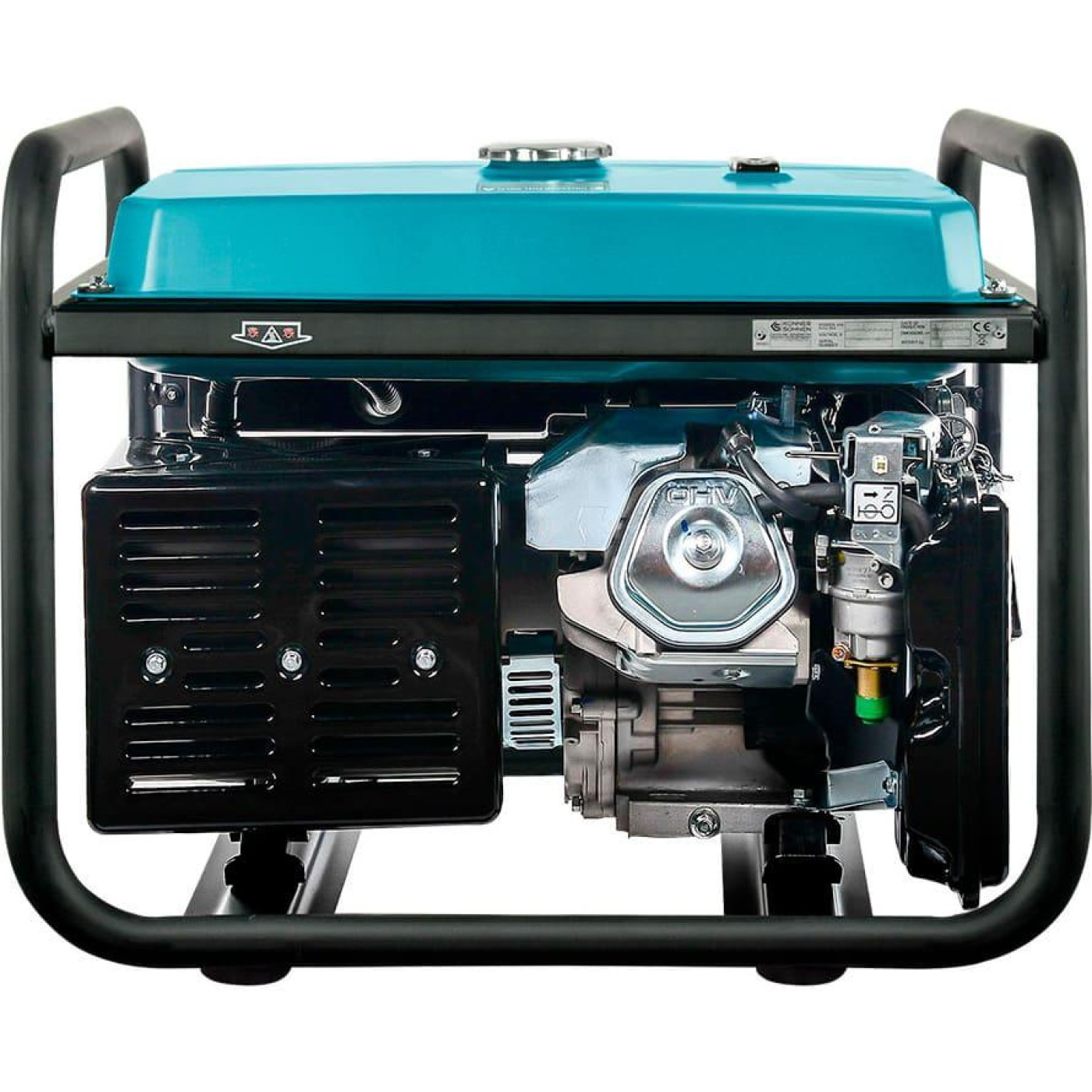 Генератор Синхронный Konner&Sohnen KS 10000E-3, 400В, 7.5кВт, 3 фази, АВР (ATS), електростартер, 89.2кг / 7500 Вт / Бензин (KS10000E-3ATS)