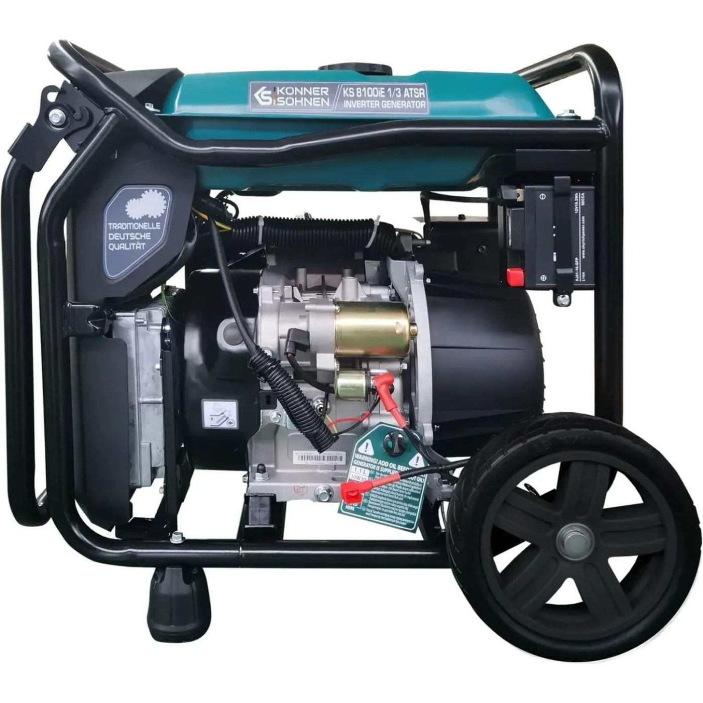 Генератор Инверторний Konner&Sohnen KS 8100iE 68кг / 8000 Вт / Бензин (KS8100IE1/3ATSR)