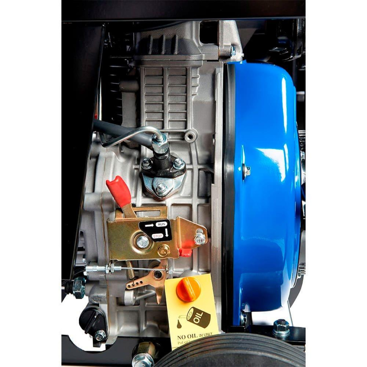 Генератор Enersol EnerSol, 230В, 1 фаза, 4.6/5кВт, електростартер, 111кг / / (SKD-5EB)