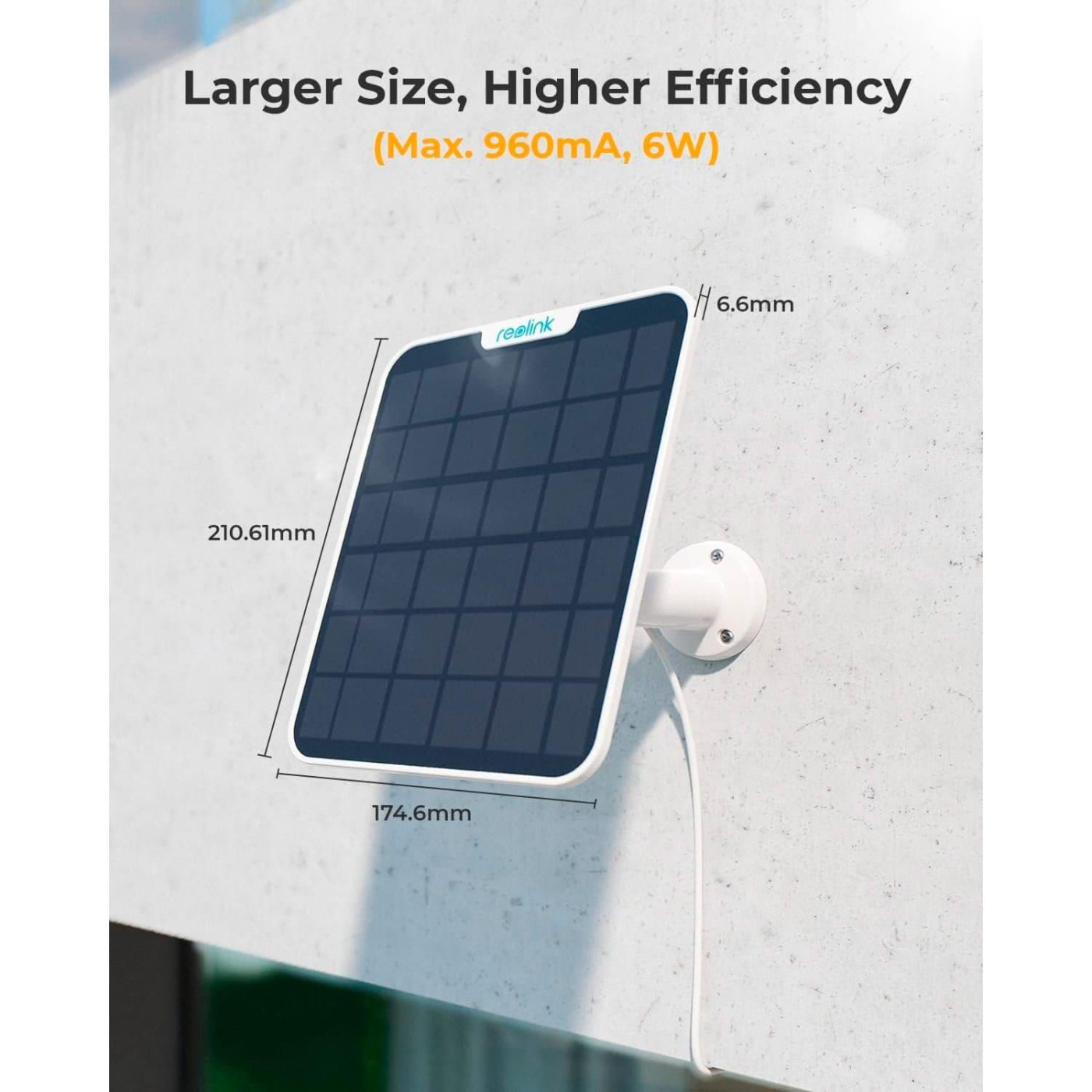 Солнечные панели Reolink Solar Panel 2 била / (Solar Panel 2 /White)