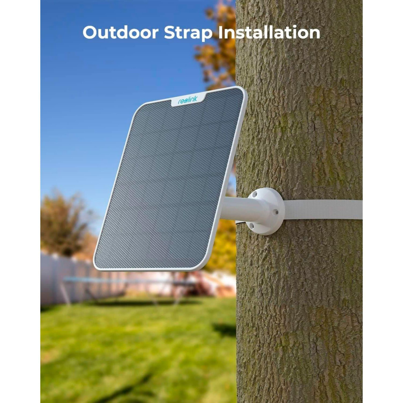 Солнечные панели Reolink Solar Panel 2 била / (Solar Panel 2 /White)