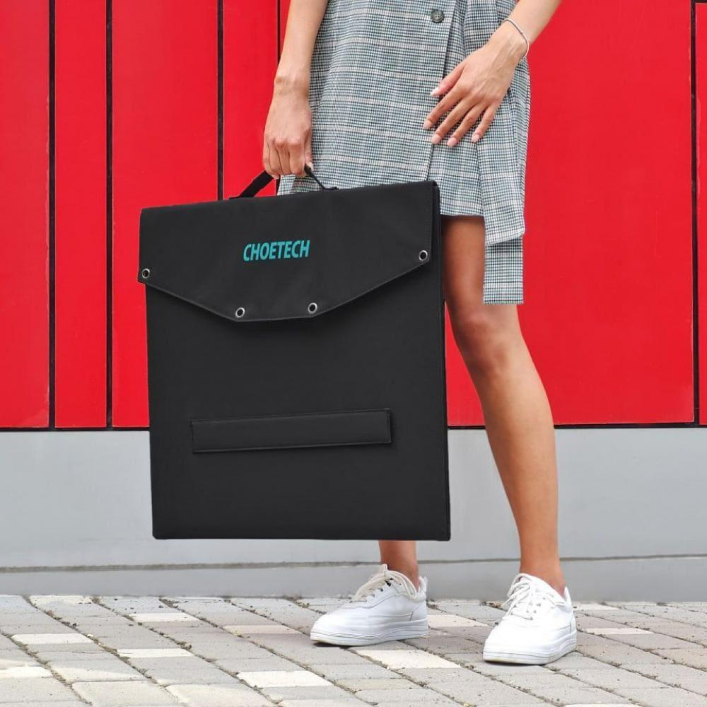Солнечная панель Choetech 80W black 80 Вт / 5 В, 7 В, 9 В, 12В, 18В (37706)