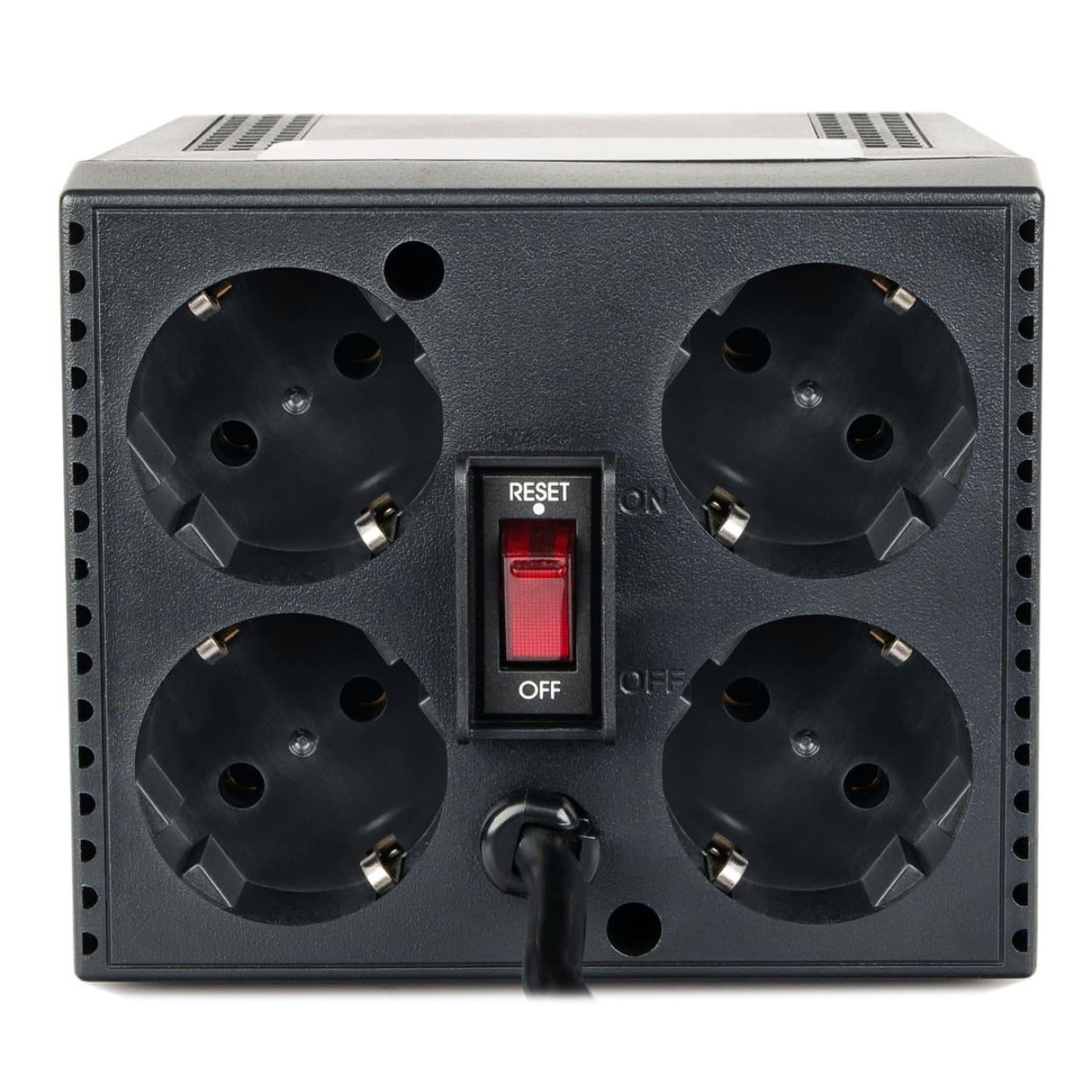 Стабілізатор напруги Powercom TCA-1200 Black 600 Вт (TCA-1200 Black)