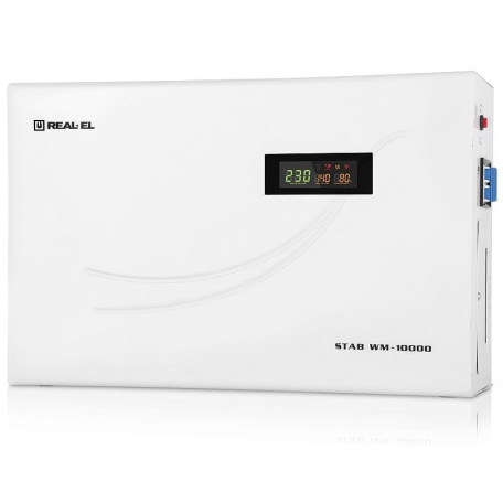 Стабилизатор напряжения Real-EL Stab WM-10000 8000 Вт (EL122400015)