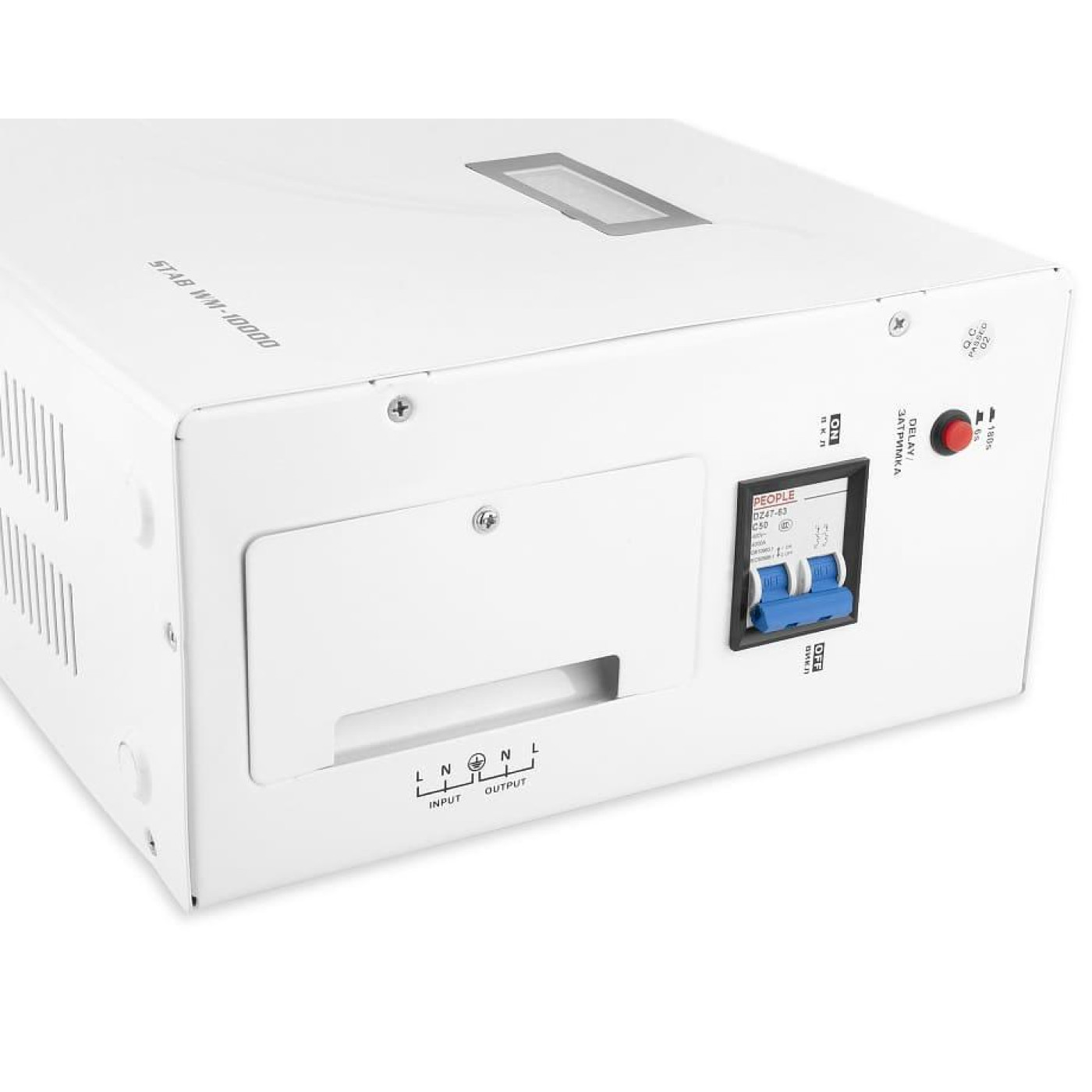 Стабилизатор напряжения Real-EL Stab WM-10000 8000 Вт (EL122400015)