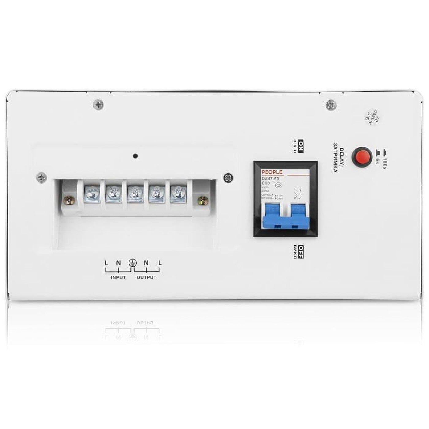 Стабилизатор напряжения Real-EL Stab WM-10000 8000 Вт (EL122400015)