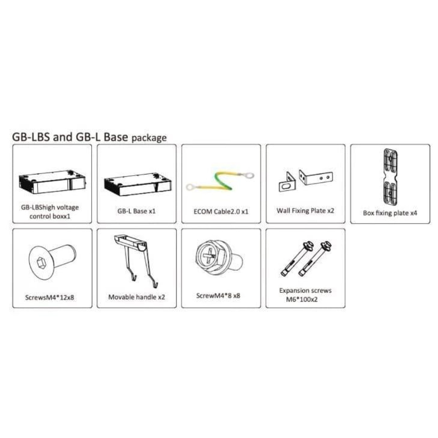 BMS контроллер Deye GB-SL +Base forAIO (GBLB)