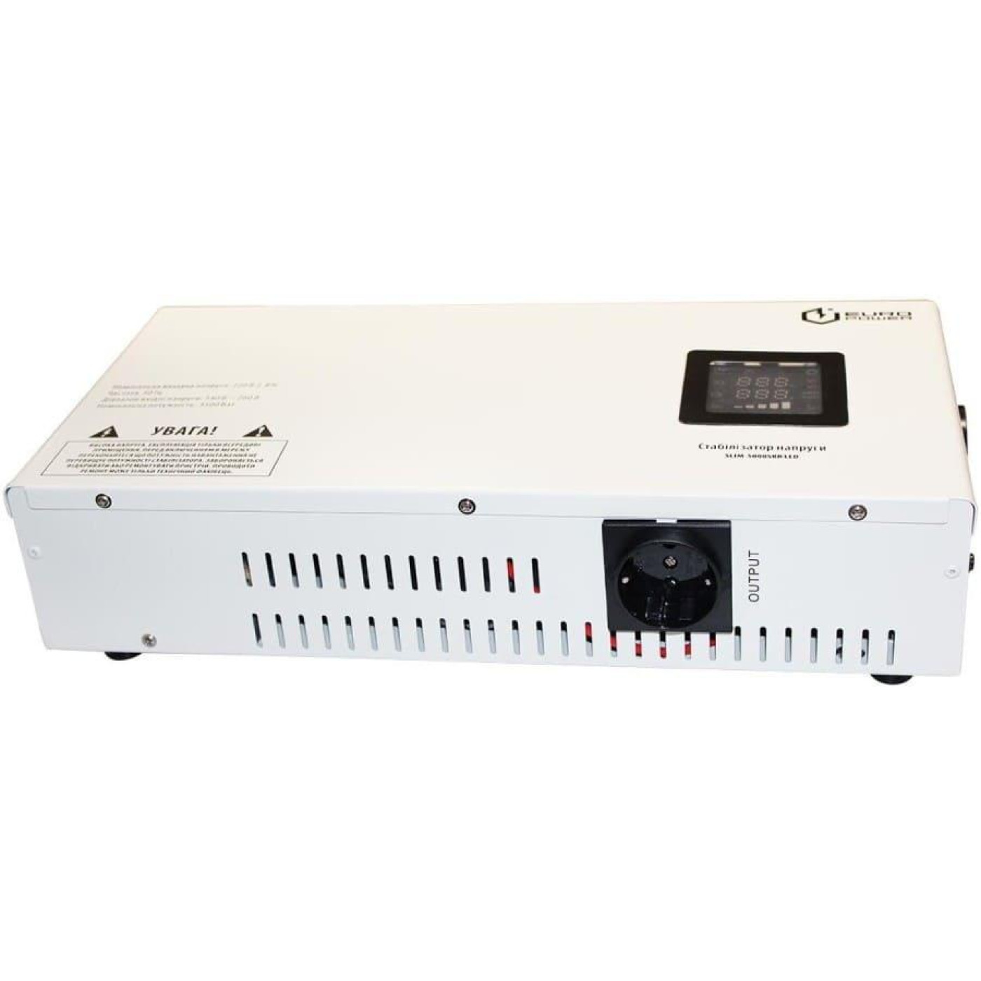 Стабілізатор напруги Europower SLIM-5000SBR LED 3500 Вт (SLIM-5000SBR LED)
