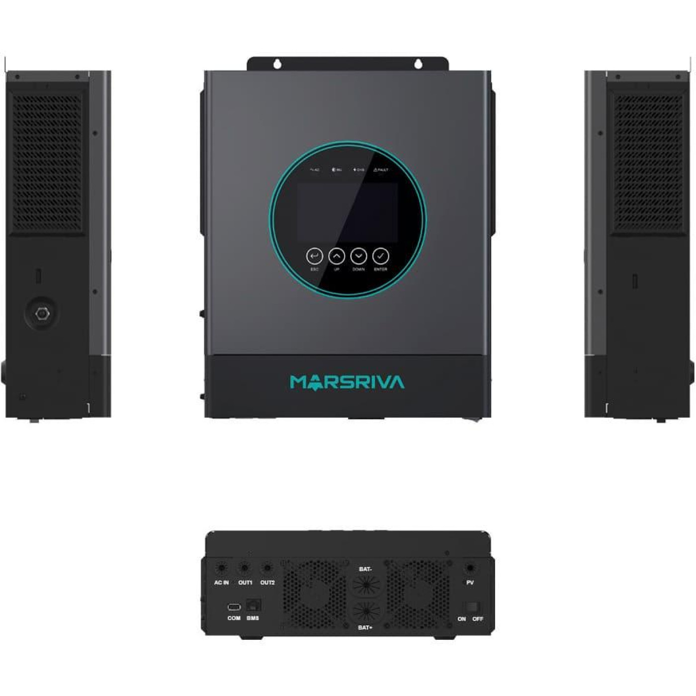 Инвертор Marsriva MR-SPF6.5K-LP1-TL20E, Wi-Fi, 6.5KW (MR-SPF6.5K-LP1-TL20E)