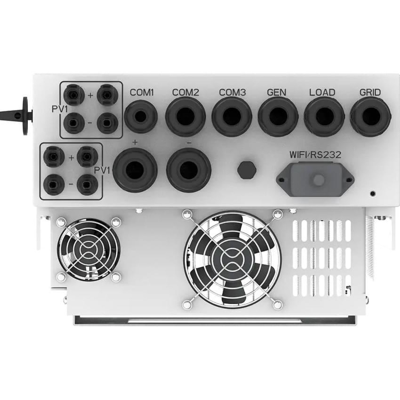 Інвертор гибридний 6kW Deye SUN-6K-SG05LP1-EU-AM2-P, однофазний