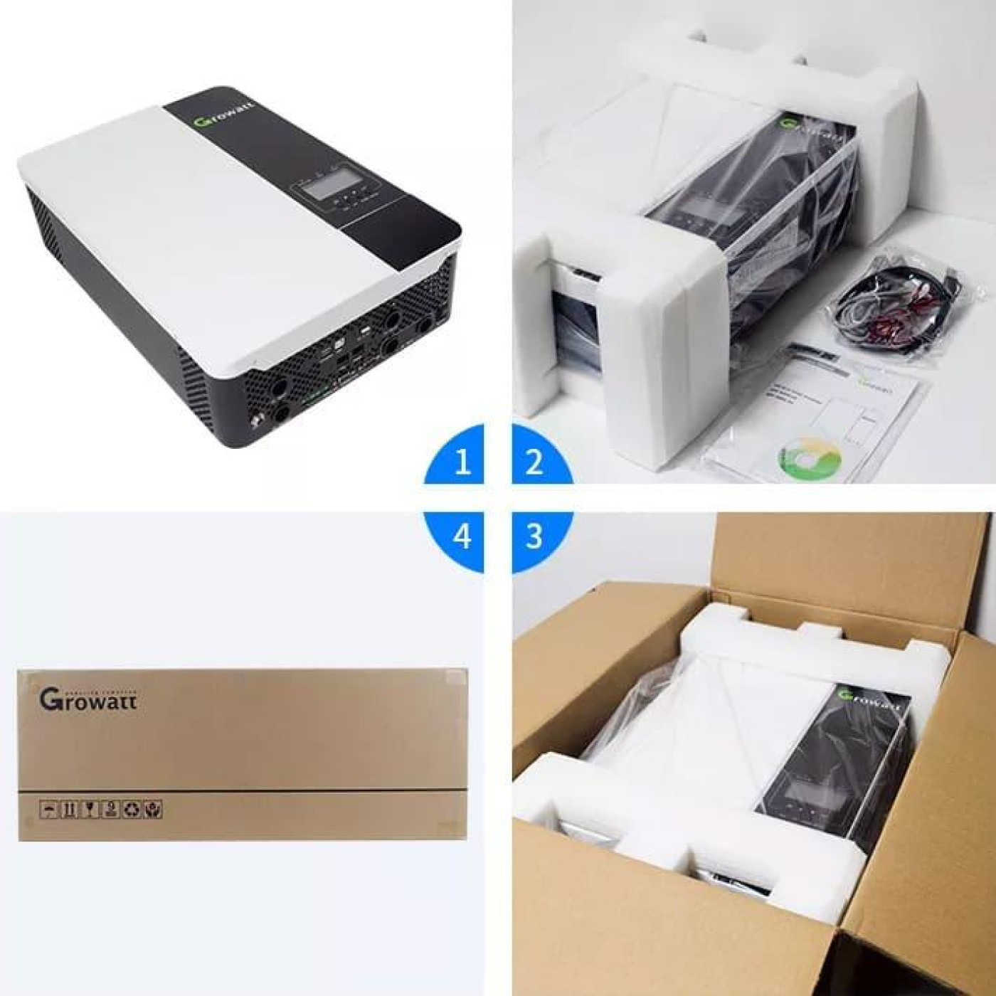 Инвертор Growatt 5000 Вт (SPF5000ES)