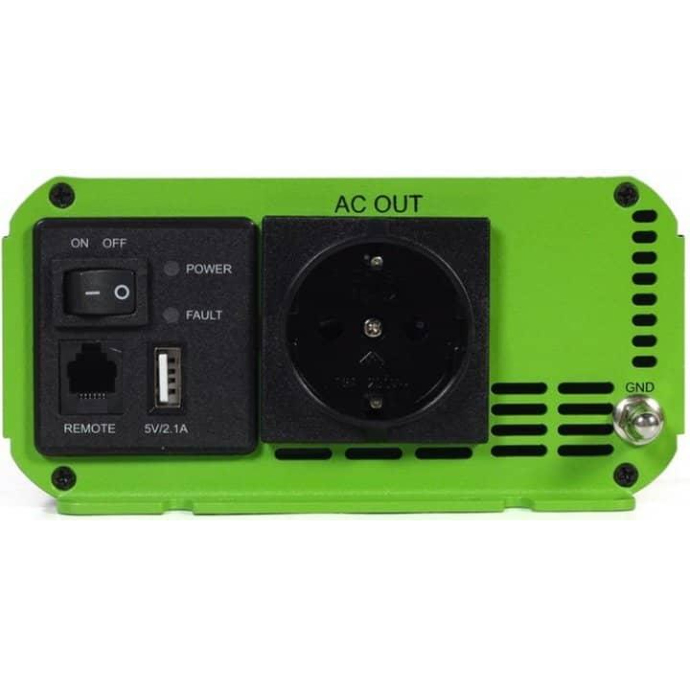 Инвертор EnerGenie 12V/230V 500W (1000W peak power) чиста синусоида 500 Вт (EG-PWC-PS500-01)