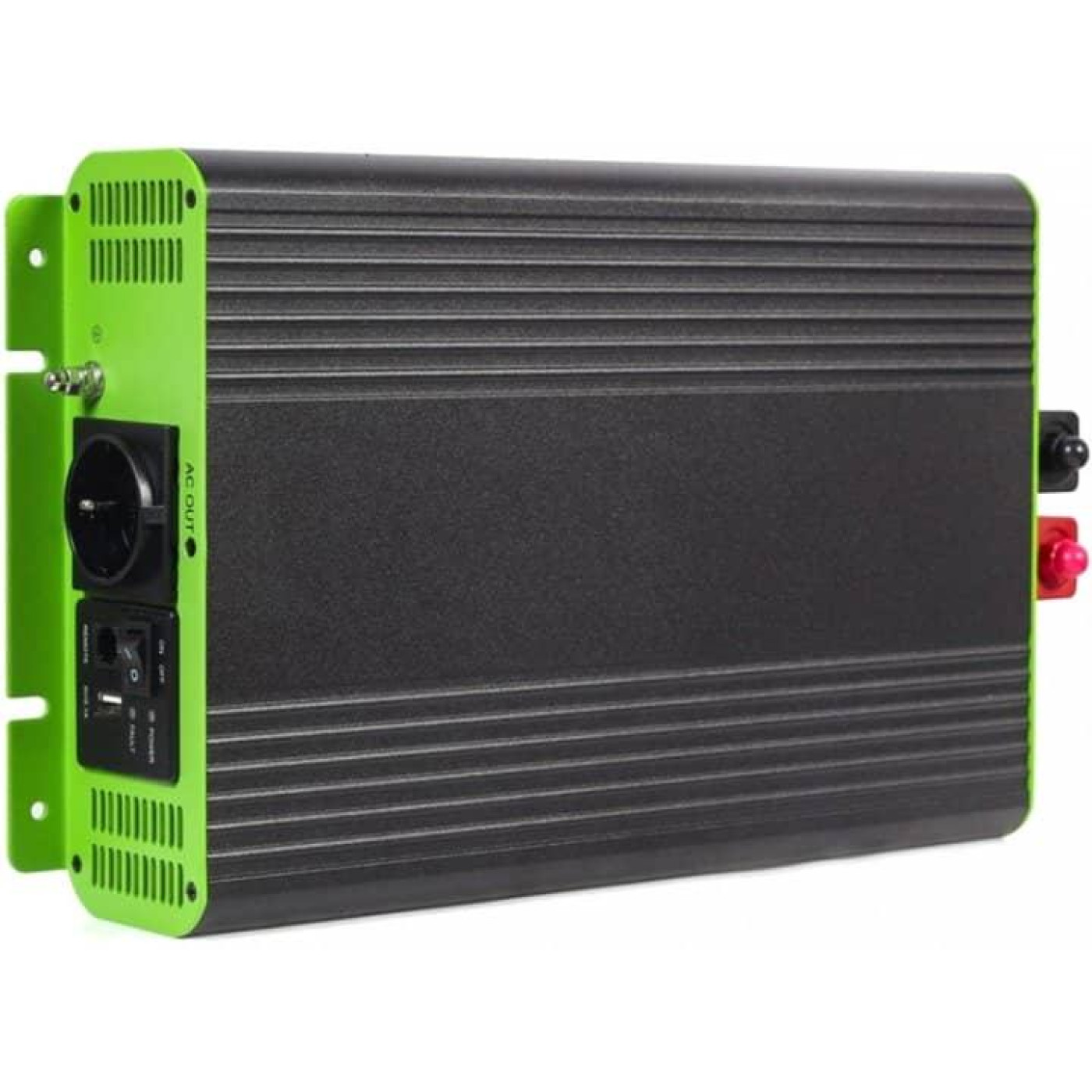 Інвертор EnerGenie 12V/230V 1000W (2000W peak power) чиста синусоїда (EG-PWC-PS2000-01 1000 Вт (EG-PWC-PS2000-01)